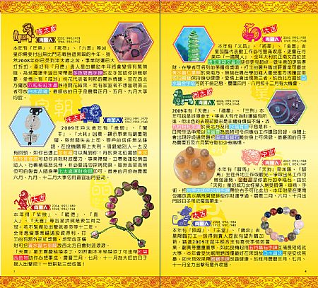 2009年十二生肖運程